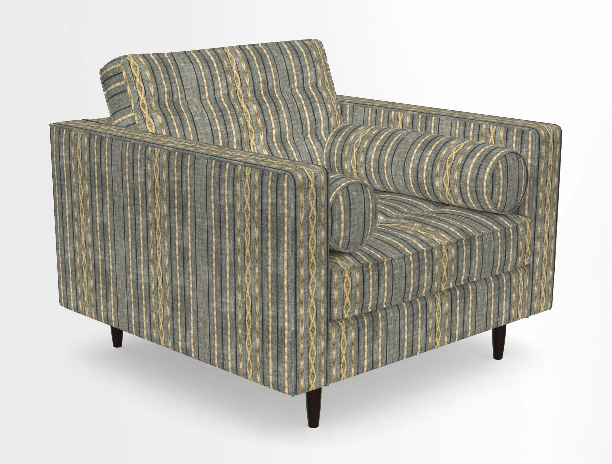Marylebone Chair in Clever Tough And Eco Velvet Indigo