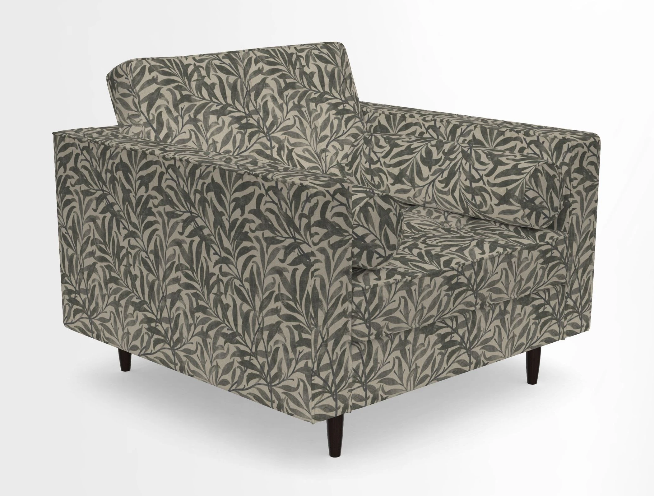 Marylebone Chair in Clever Tough And Eco Velvet Indigo