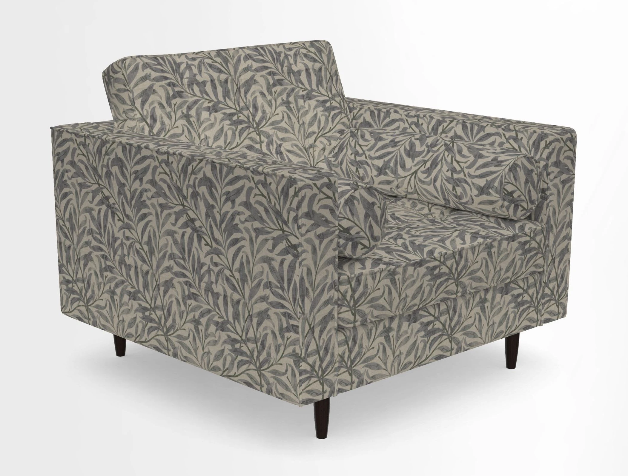 Marylebone Chair in Clever Tough And Eco Velvet Indigo