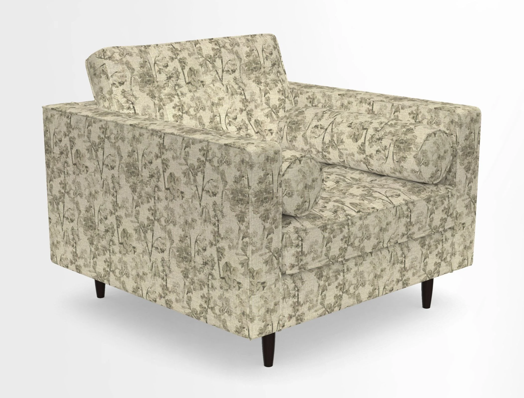 Marylebone Chair in Clever Tough And Eco Velvet Indigo