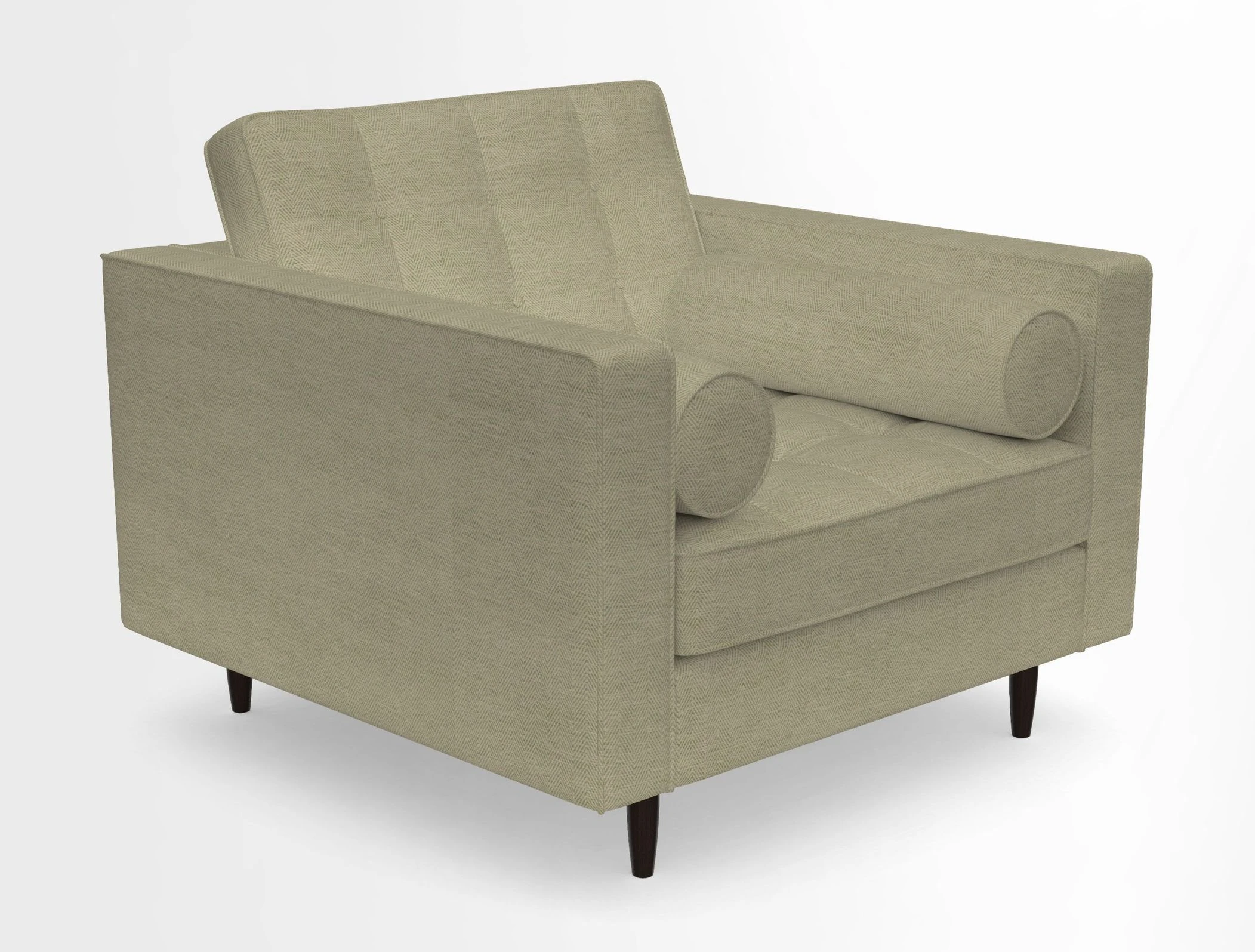 Marylebone Chair in Clever Tough And Eco Velvet Indigo
