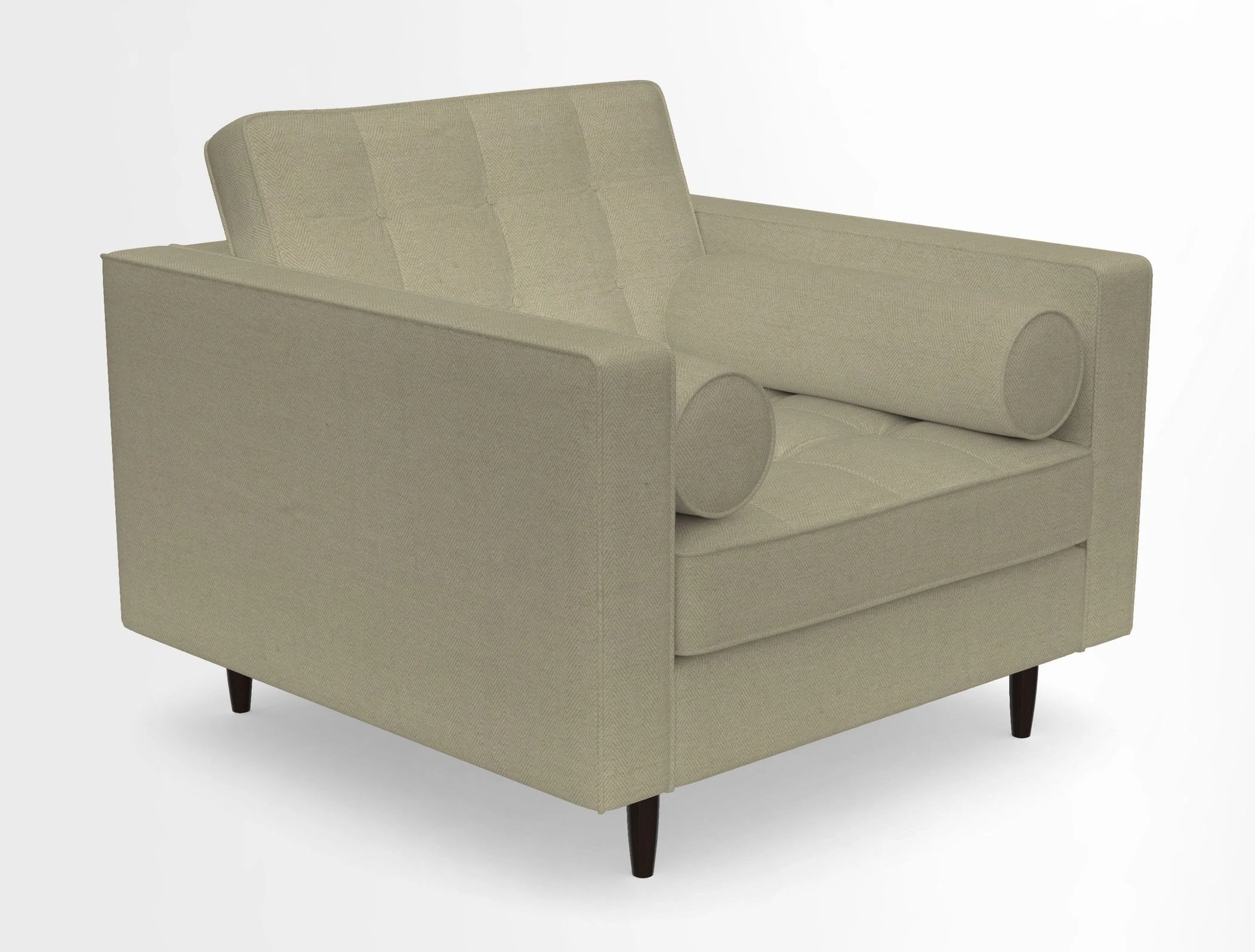 Marylebone Chair in Clever Tough And Eco Velvet Indigo