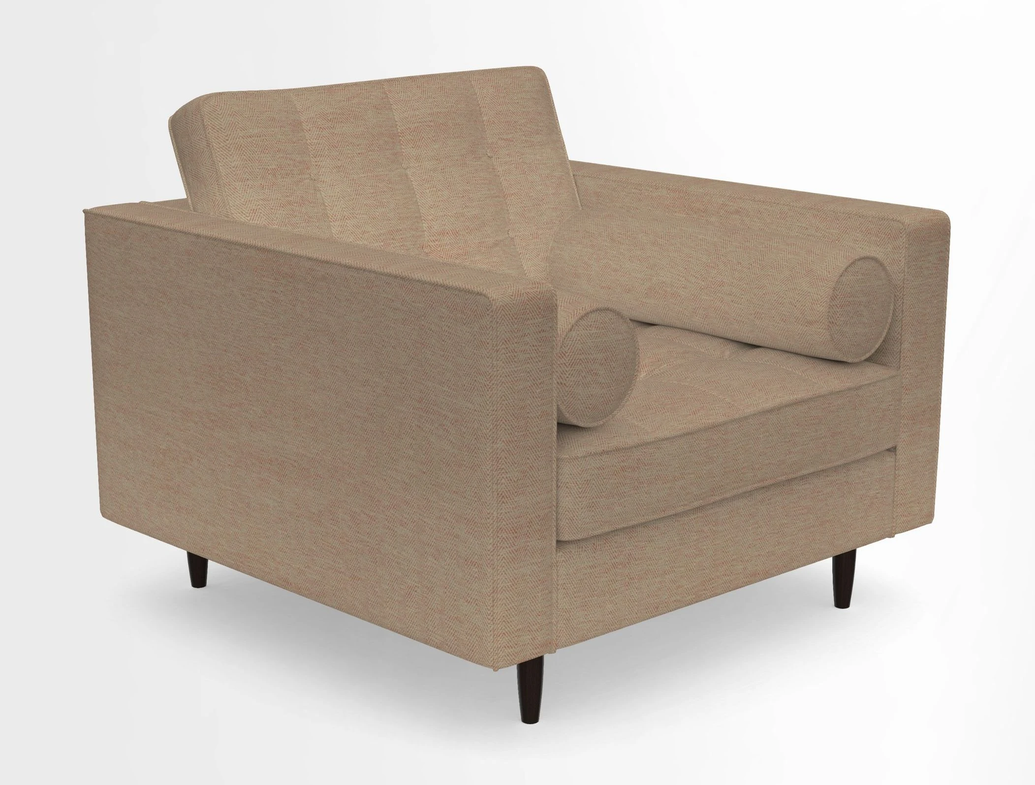 Marylebone Chair in Clever Tough And Eco Velvet Indigo