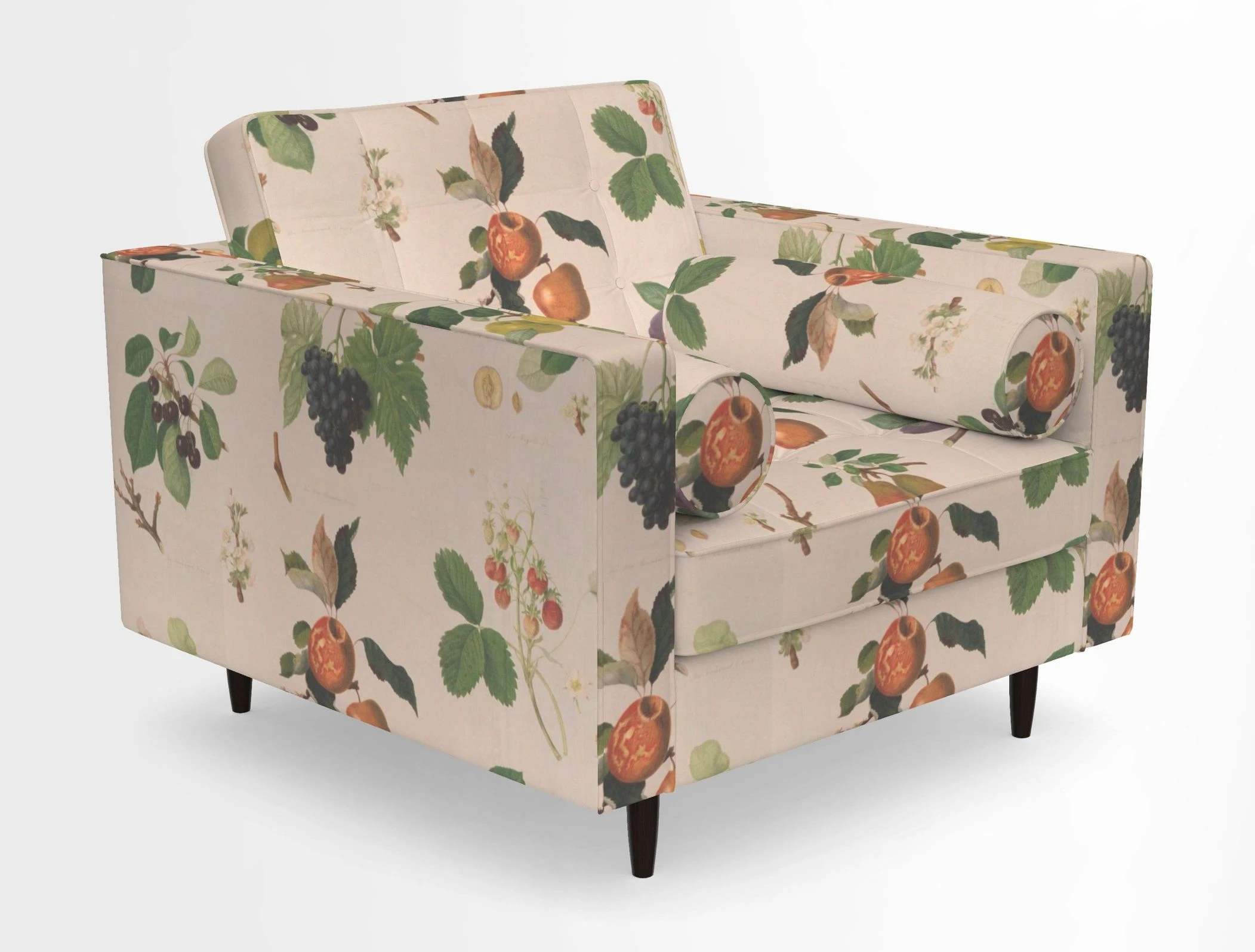 Marylebone Chair in Clever Tough And Eco Velvet Indigo