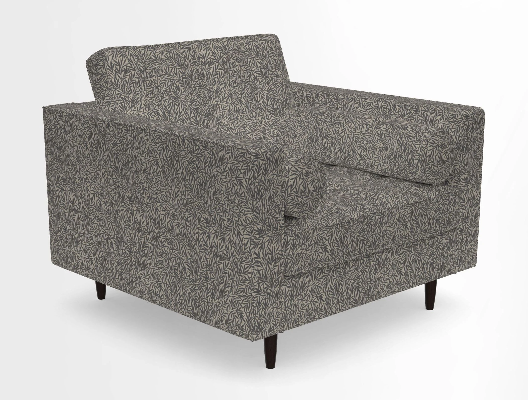 Marylebone Chair in Clever Tough And Eco Velvet Indigo