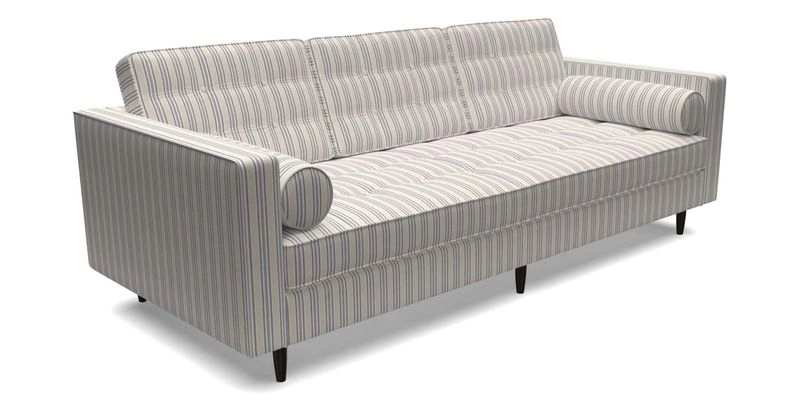 Marylebone 3 Seater Sofa in Clever Tough And Eco Velvet Indigo
