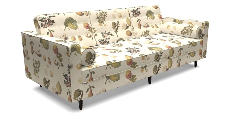 Marylebone 3 Seater Sofa in Clever Tough And Eco Velvet Indigo