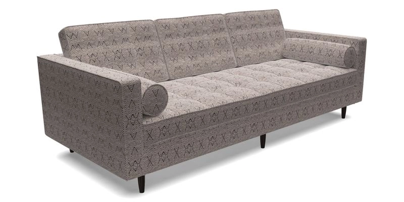 Marylebone 3 Seater Sofa in Clever Tough And Eco Velvet Indigo