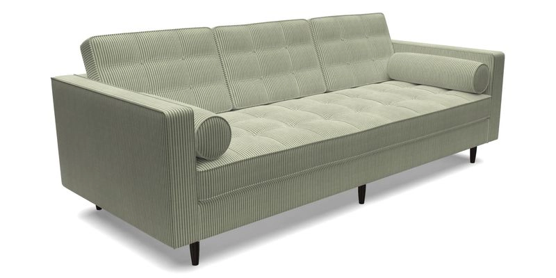 Marylebone 3 Seater Sofa in Clever Tough And Eco Velvet Indigo