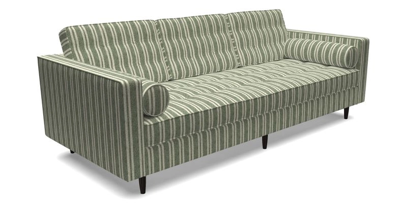 Marylebone 3 Seater Sofa in Clever Tough And Eco Velvet Indigo