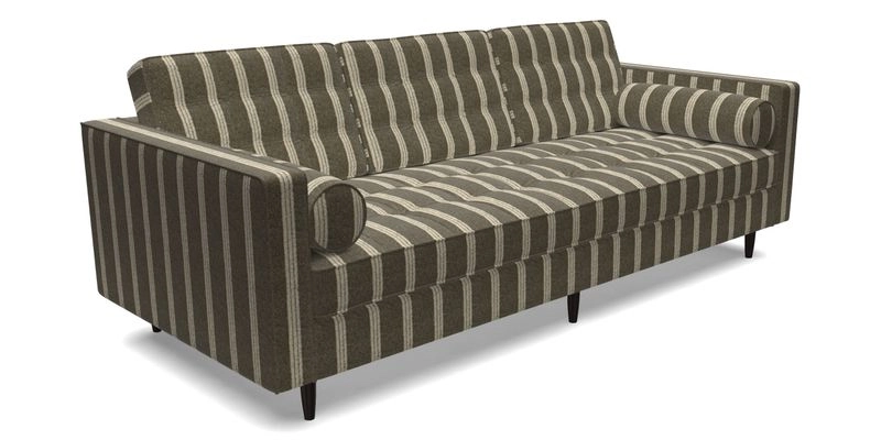 Marylebone 3 Seater Sofa in Clever Tough And Eco Velvet Indigo