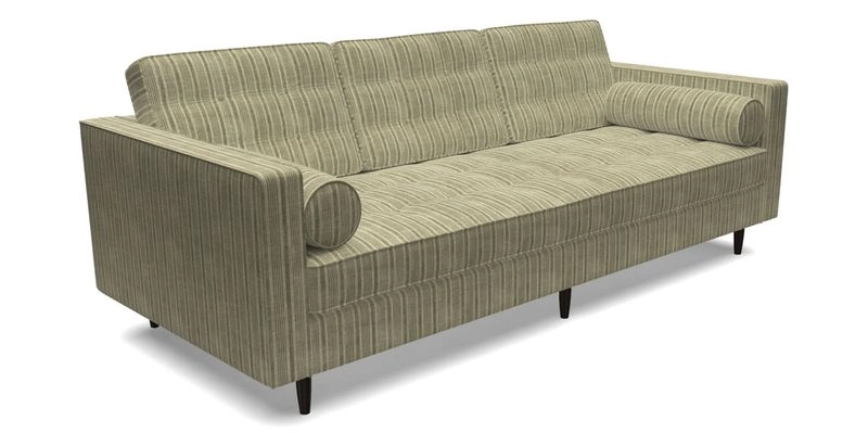 Marylebone 3 Seater Sofa in Clever Tough And Eco Velvet Indigo