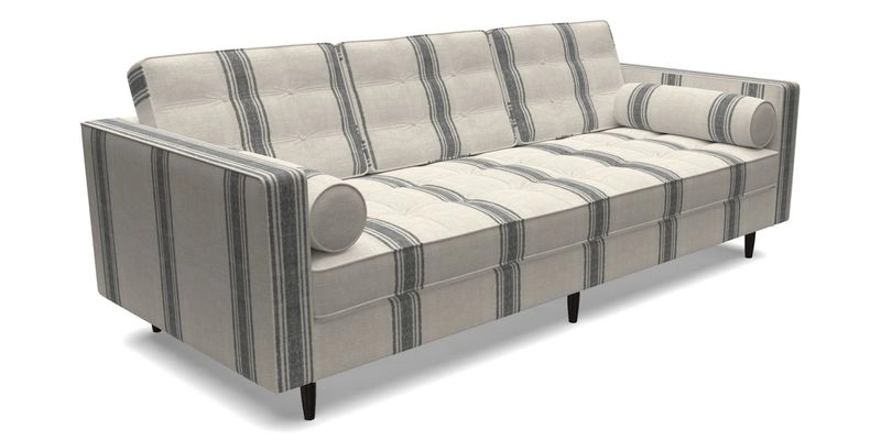Marylebone 3 Seater Sofa in Clever Tough And Eco Velvet Indigo
