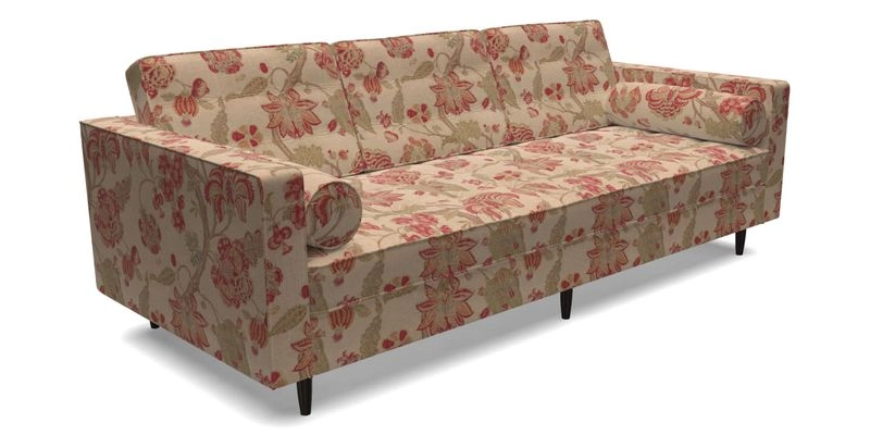 Marylebone 3 Seater Sofa in Clever Tough And Eco Velvet Indigo