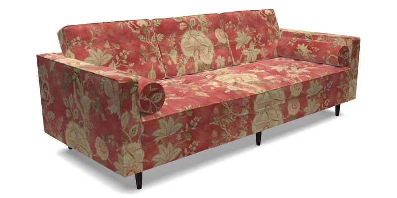 Marylebone 3 Seater Sofa in Clever Tough And Eco Velvet Indigo