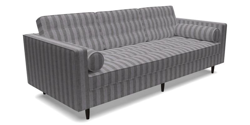 Marylebone 3 Seater Sofa in Clever Tough And Eco Velvet Indigo