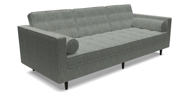 Marylebone 3 Seater Sofa in Clever Tough And Eco Velvet Indigo