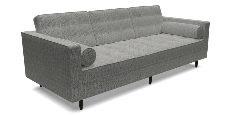 Marylebone 3 Seater Sofa in Clever Tough And Eco Velvet Indigo