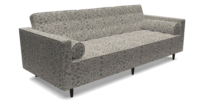 Marylebone 3 Seater Sofa in Clever Tough And Eco Velvet Indigo