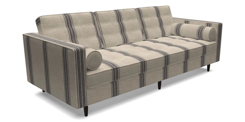 Marylebone 3 Seater Sofa in Clever Tough And Eco Velvet Indigo