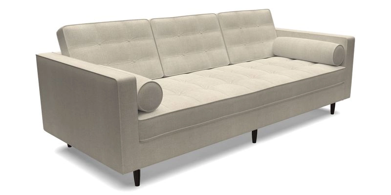 Marylebone 3 Seater Sofa in Clever Tough And Eco Velvet Indigo