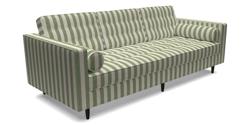 Marylebone 3 Seater Sofa in Clever Tough And Eco Velvet Indigo
