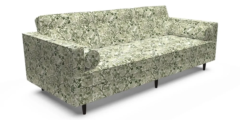 Marylebone 3 Seater Sofa in Clever Tough And Eco Velvet Indigo