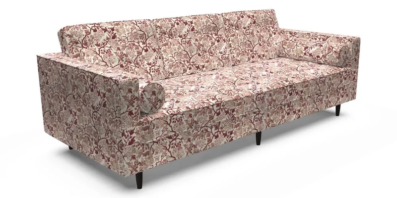 Marylebone 3 Seater Sofa in Clever Tough And Eco Velvet Indigo