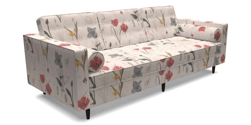 Marylebone 3 Seater Sofa in Clever Tough And Eco Velvet Indigo