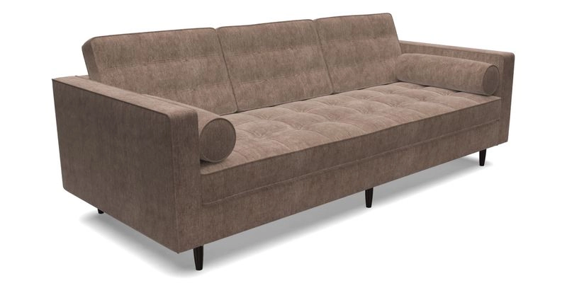 Marylebone 3 Seater Sofa in Clever Tough And Eco Velvet Indigo