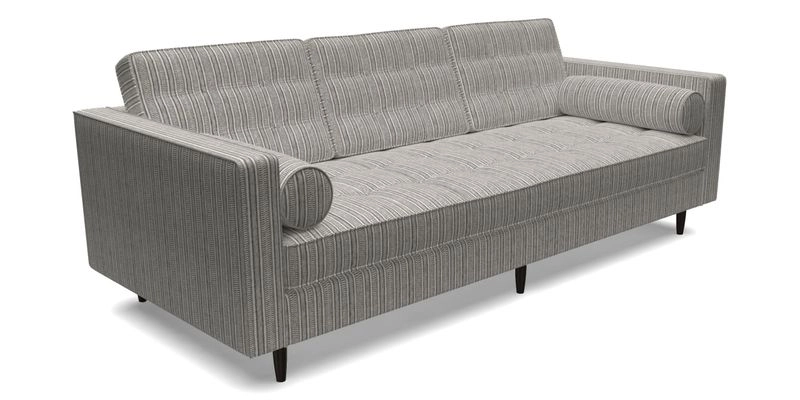 Marylebone 3 Seater Sofa in Clever Tough And Eco Velvet Indigo