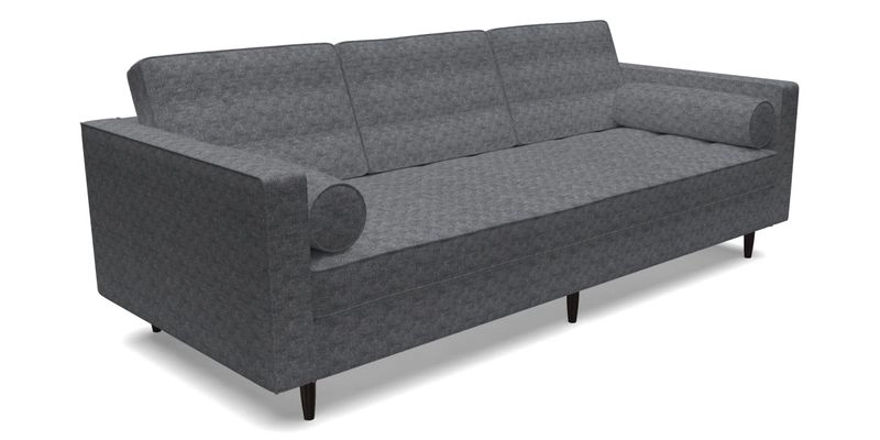 Marylebone 3 Seater Sofa in Clever Tough And Eco Velvet Indigo