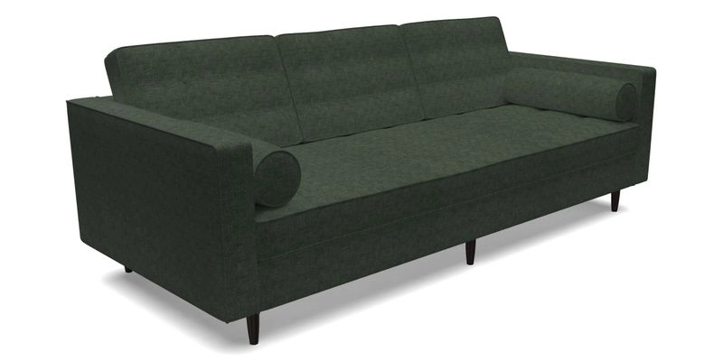 Marylebone 3 Seater Sofa in Clever Tough And Eco Velvet Indigo