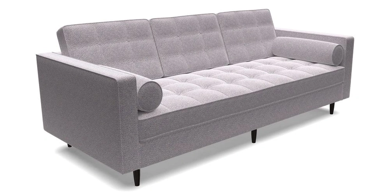 Marylebone 3 Seater Sofa in Clever Tough And Eco Velvet Indigo