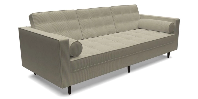 Marylebone 3 Seater Sofa in Clever Tough And Eco Velvet Indigo