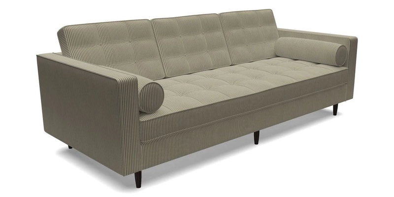 Marylebone 3 Seater Sofa in Clever Tough And Eco Velvet Indigo