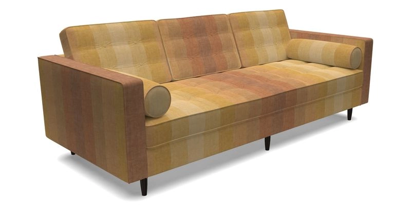 Marylebone 3 Seater Sofa in Clever Tough And Eco Velvet Indigo