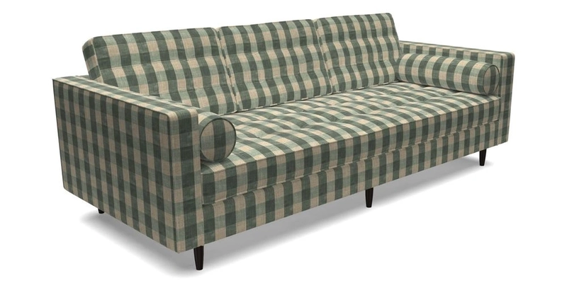 Marylebone 3 Seater Sofa in Clever Tough And Eco Velvet Indigo