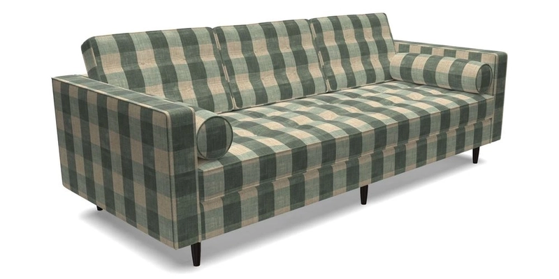 Marylebone 3 Seater Sofa in Clever Tough And Eco Velvet Indigo