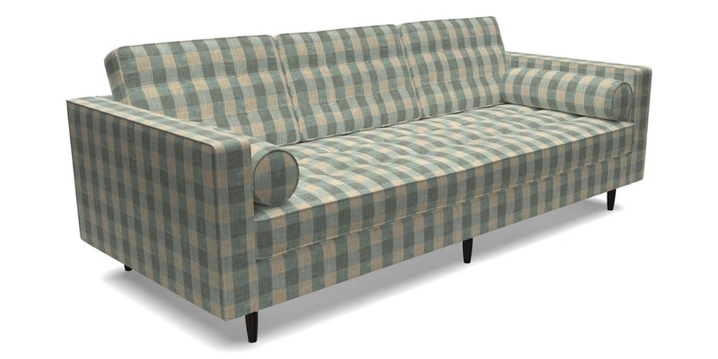 Marylebone 3 Seater Sofa in Clever Tough And Eco Velvet Indigo