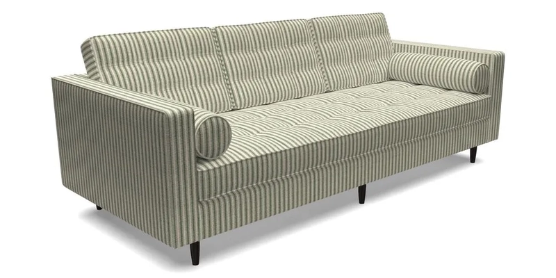 Marylebone 3 Seater Sofa in Clever Tough And Eco Velvet Indigo