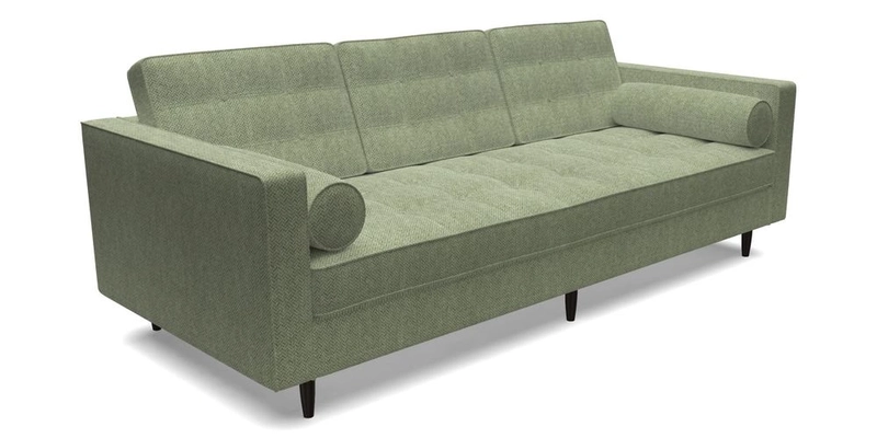 Marylebone 3 Seater Sofa in Clever Tough And Eco Velvet Indigo