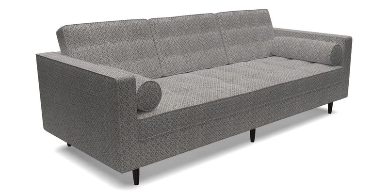 Marylebone 3 Seater Sofa in Clever Tough And Eco Velvet Indigo