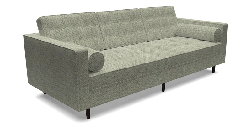 Marylebone 3 Seater Sofa in Clever Tough And Eco Velvet Indigo