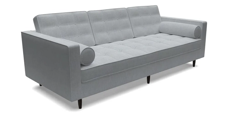 Marylebone 3 Seater Sofa in Clever Tough And Eco Velvet Indigo