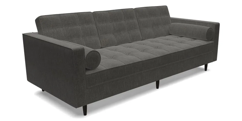 Marylebone 3 Seater Sofa in Clever Tough And Eco Velvet Indigo
