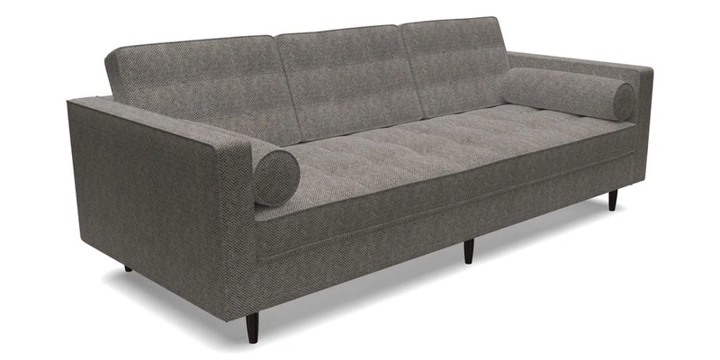 Marylebone 3 Seater Sofa in Clever Tough And Eco Velvet Indigo