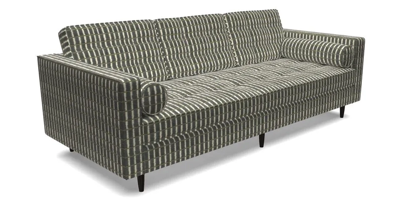 Marylebone 3 Seater Sofa in Clever Tough And Eco Velvet Indigo