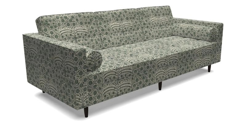 Marylebone 3 Seater Sofa in Clever Tough And Eco Velvet Indigo