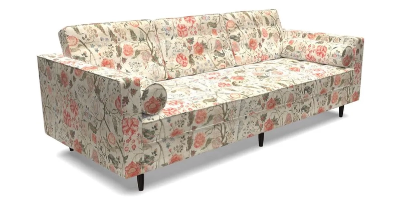 Marylebone 3 Seater Sofa in Clever Tough And Eco Velvet Indigo